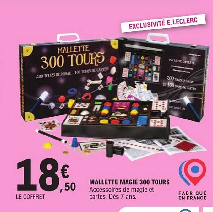 MALETTE MAGIE 300 TOURS