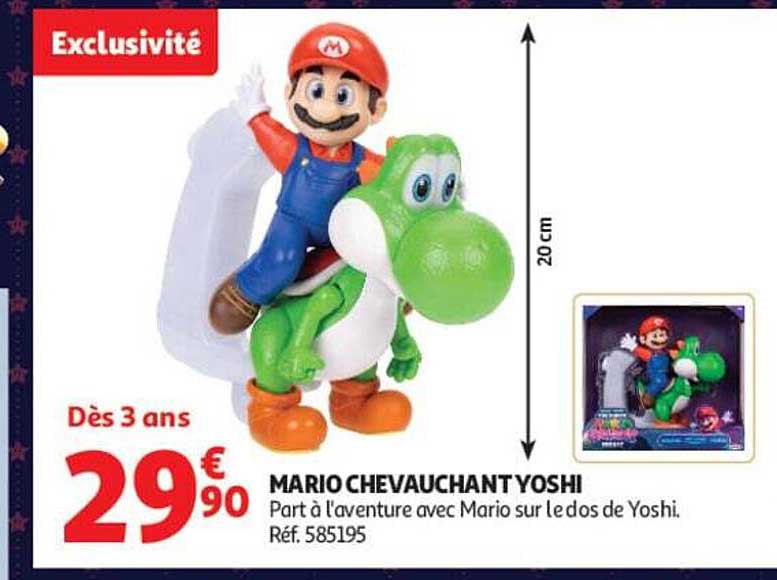MARIO CHEVAUCHANT YOSHI