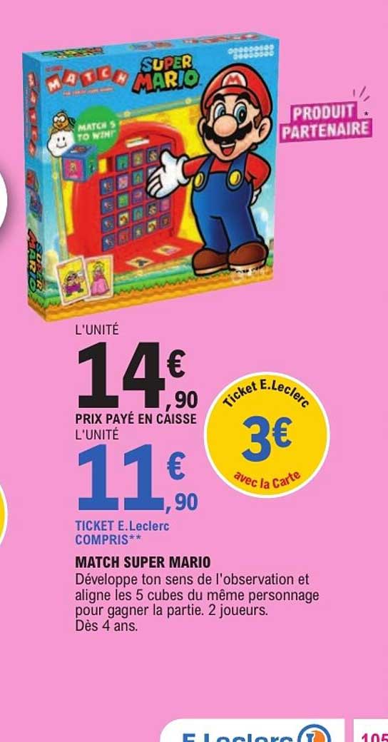 MATCH SUPER MARIO