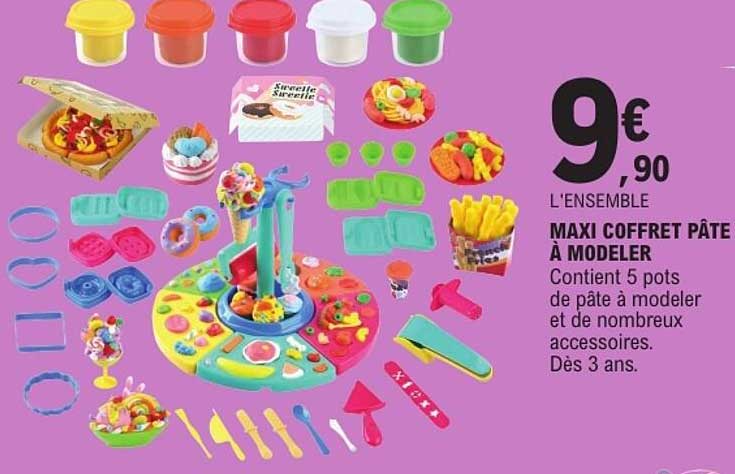 MAXI COFFRET PÂTE À MODELER