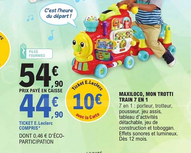 MAXILOCO, MON TROTTI TRAIN 7 EN 1