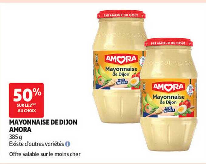 MAYONNAISE DE DIJON AMORA