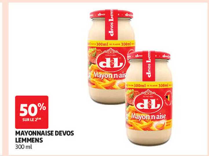 MAYONNAISE DEVOS LEMMENS 300 ml