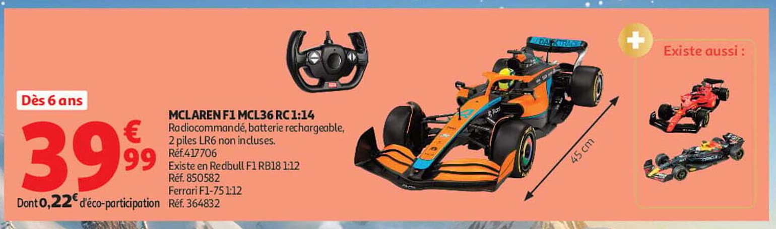 MCLAREN F1 MCL36 RC 1:14
