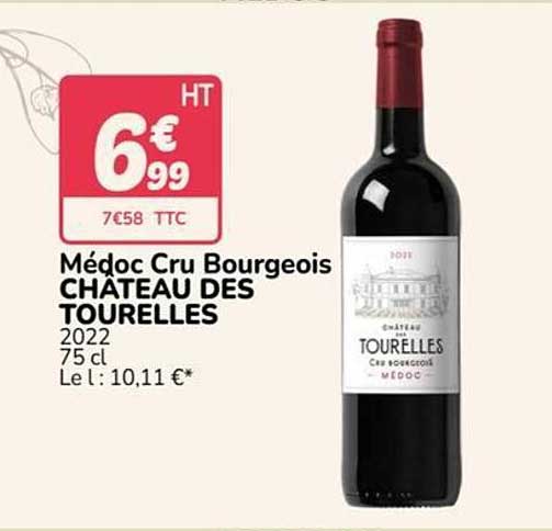 Médoc Cru Bourgeois CHATEAU DES TOURELLES