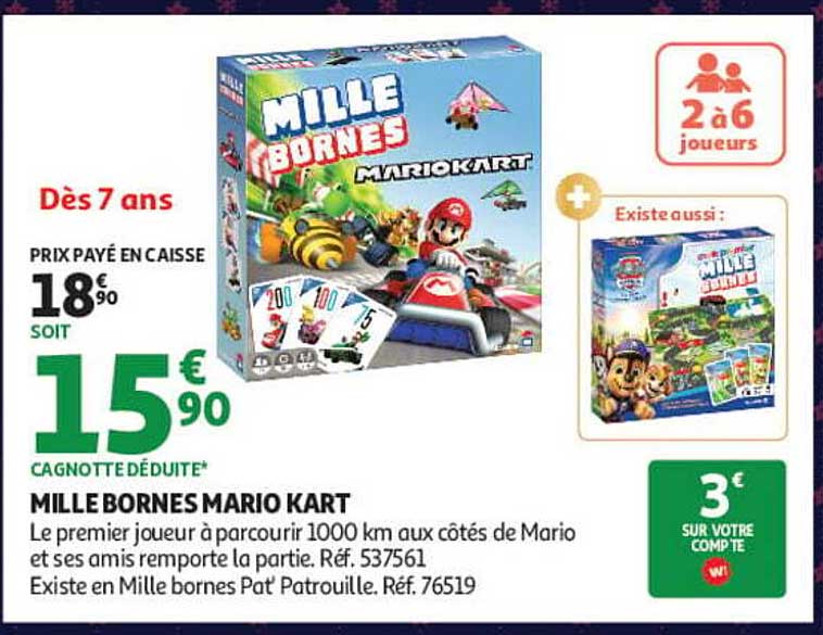 MILLE BORNES MARIO KART