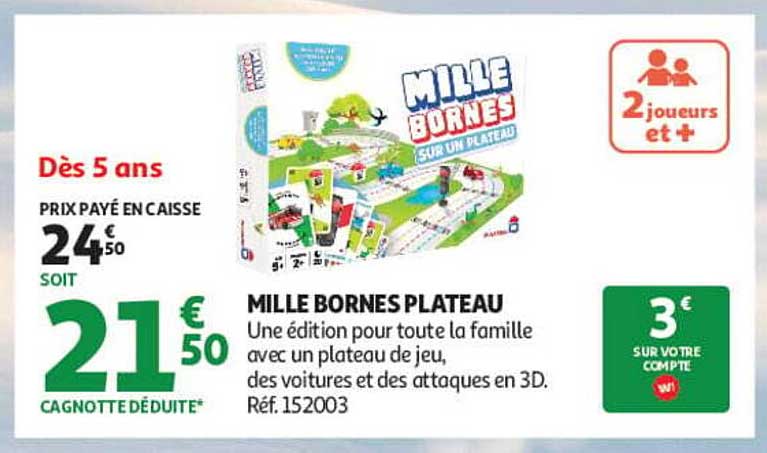 MILLE BORNES PLATEAU