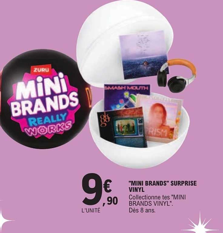 "MINI BRANDS" SURPRISE VINYL