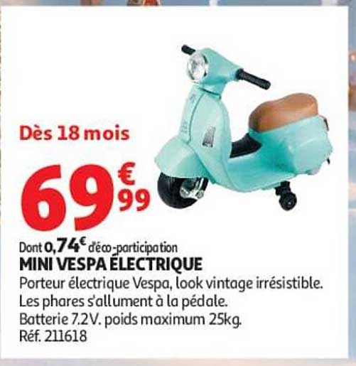 MINI VESPA ELECTRIQUE