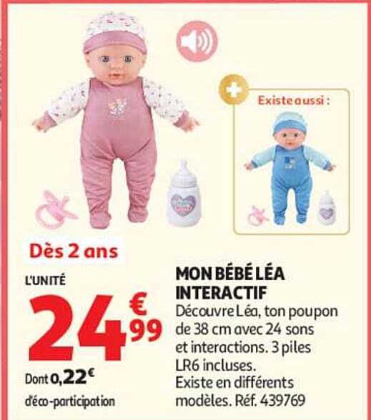 MON BÉBÉ LÉA INTERACTIF