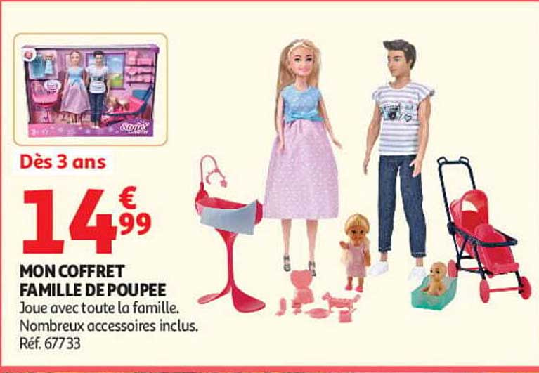 MON COFFRET FAMILLE DE POUPEE