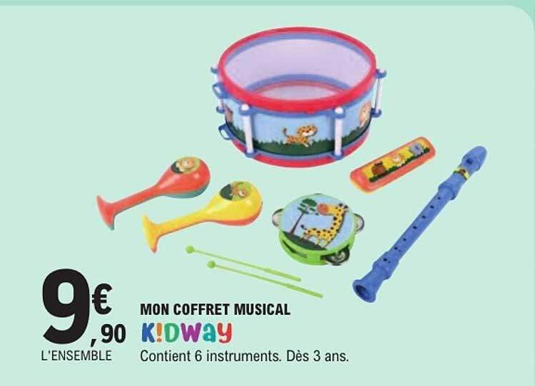 MON COFFRET MUSICAL KIDWAY
