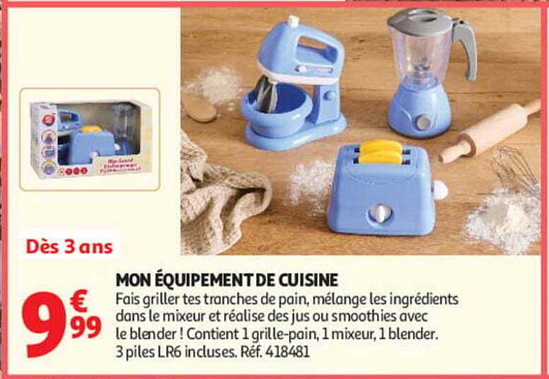 MON ÉQUIPEMENT DE CUISINE