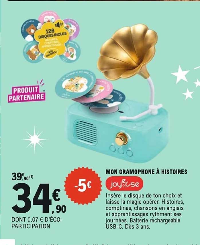 MON GRAMOPHONE À HISTOIRES joy·lise
