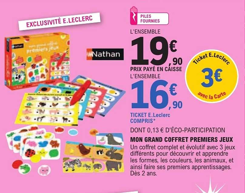 MON GRAND COFFRET PREMIERS JEUX