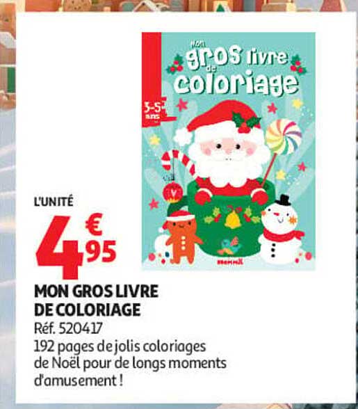 MON GROS LIVRE DE COLORIAGE