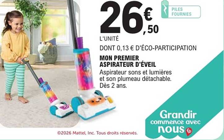 MON PREMIER ASPIRATEUR D'ÉVEIL