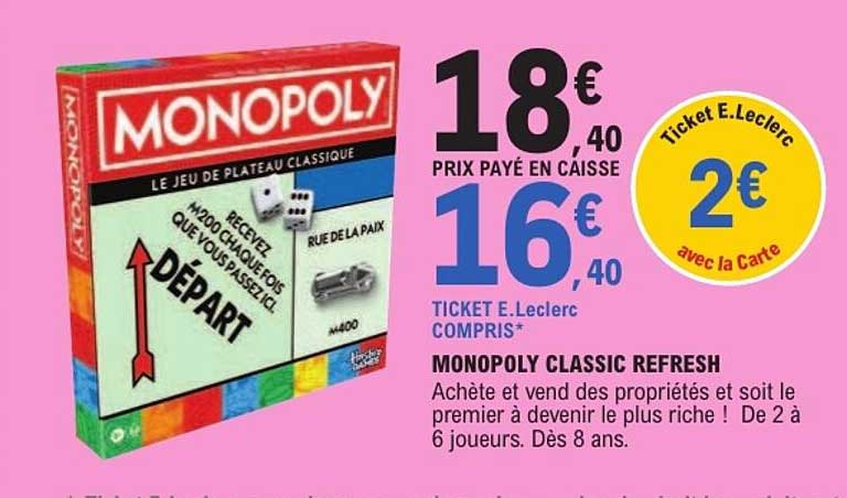 MONOPOLY CLASSIC REFRESH