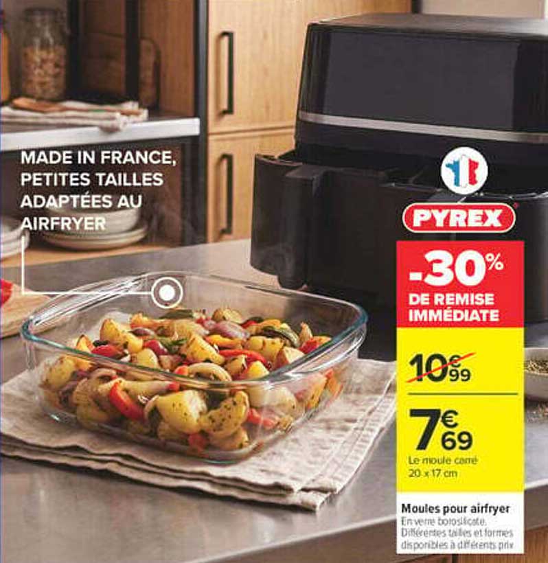 Moules pour airfryer