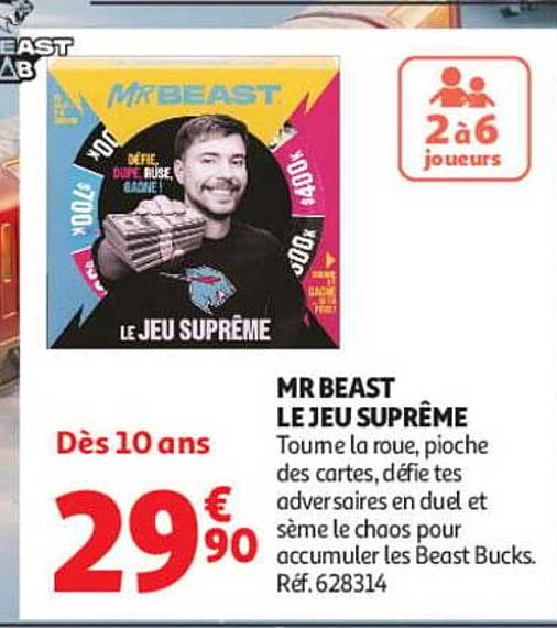 MR BEAST LE JEU SUPRÊME