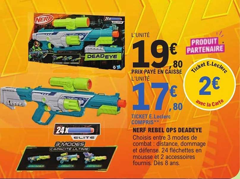 NERF REBEL OPS DEADEYE