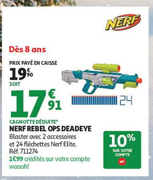 NERF REBEL OPS DEADEYE