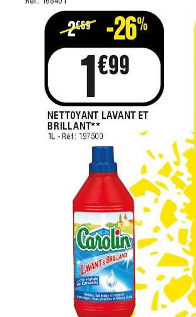 NETTOYANT LAVANT ET BRILLANT**