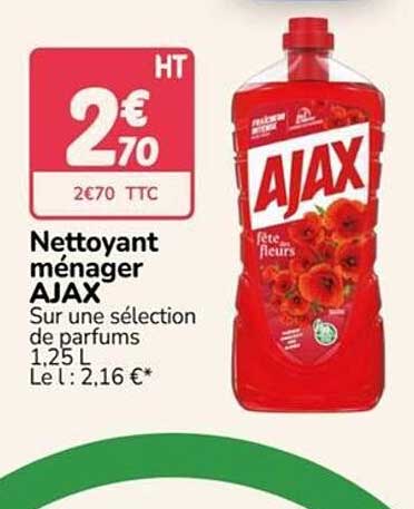 Nettoyant ménager AJAX