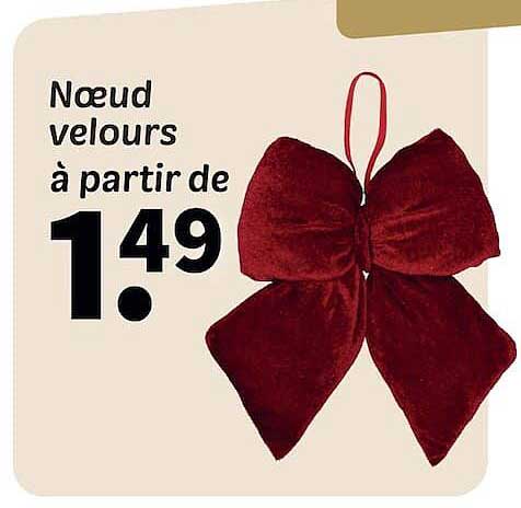 Nœud velours à partir de