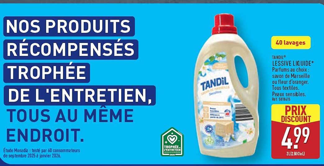 NOS PRODUITS RÉCOMPENSÉS TROPHÉE DE L'ENTRETIEN, TOUS AU MÊME ENDROIT.