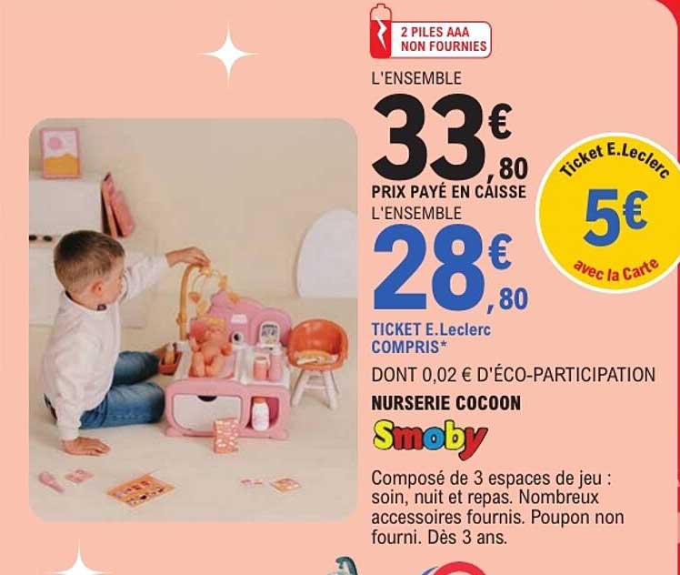 NURSERIE COCOON Smoby