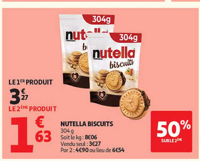NUTELLA BISCUITS 304 g