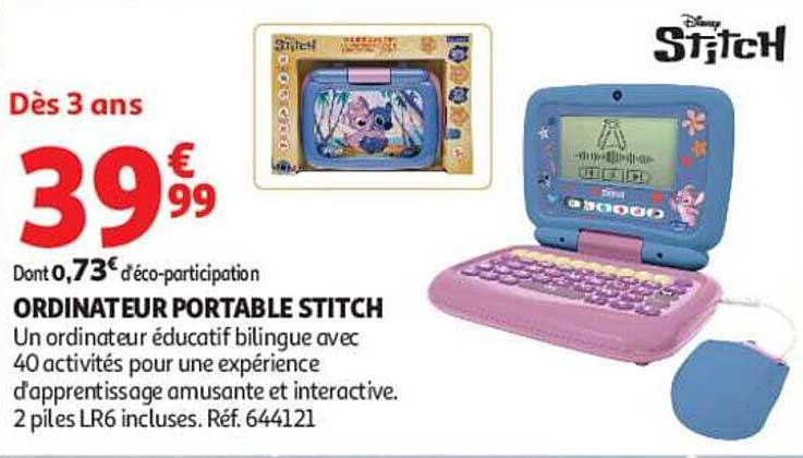 ORDINATEUR PORTABLE STITCH