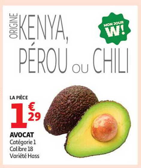 ORIGINE KENYA, PÉROU ou CHILI