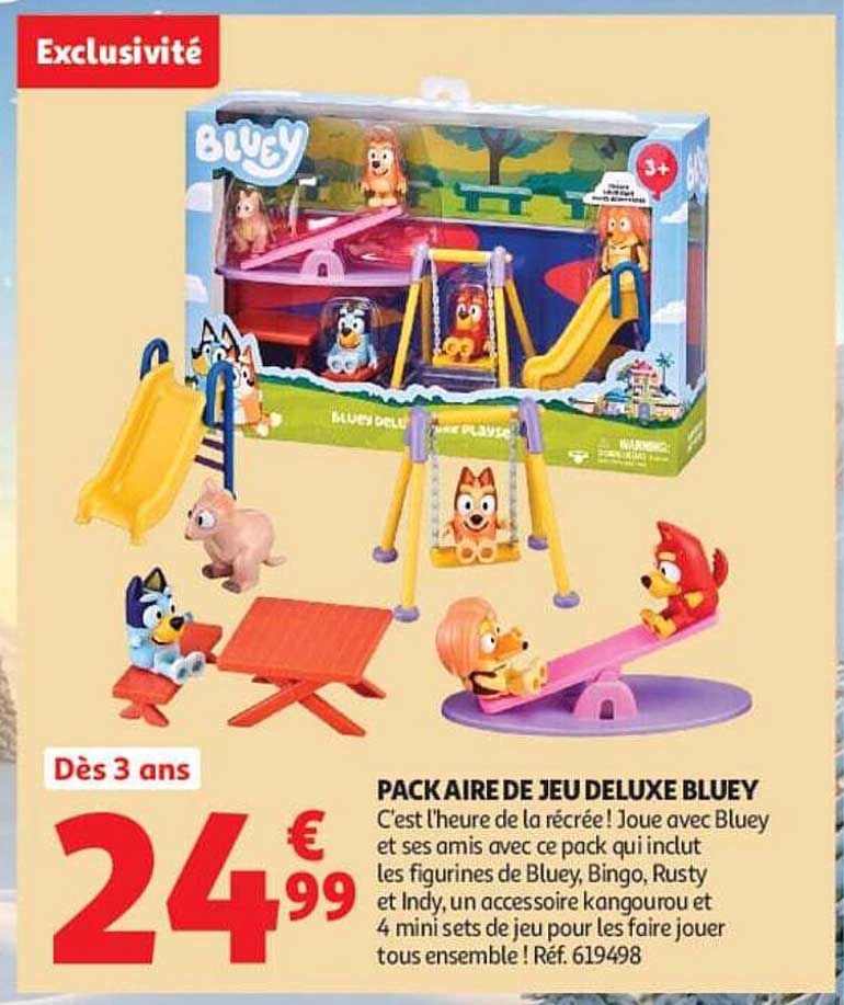 PACK AIRE DE JEU DELUXE BLUEY