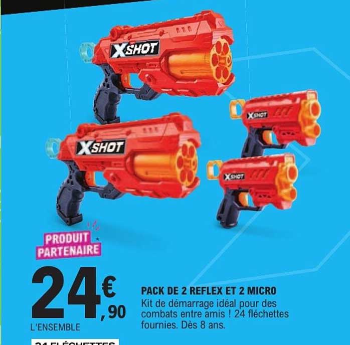 PACK DE 2 REFLEX ET 2 MICRO