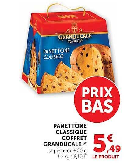 PANETTONE CLASSIQUE COFFRET GRANDUCALE