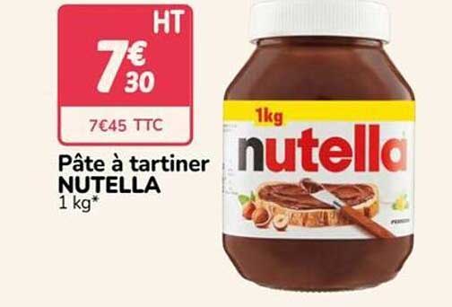 Pâte à tartiner NUTELLA 1 kg*
