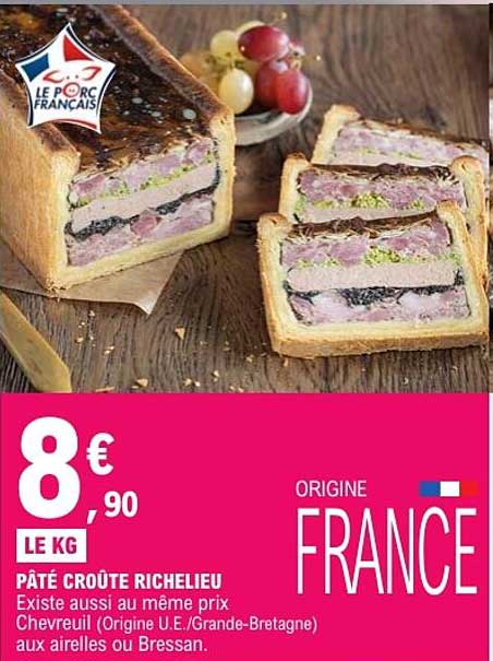 PÂTÉ CROÛTE RICHELIEU