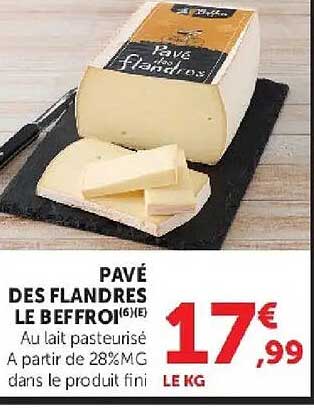 PAVÉ DES FLANDRES LE BEFFROI(6)E