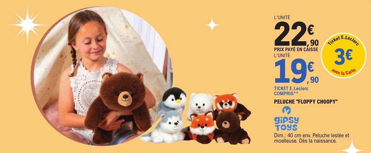 PELUCHE "FLOPPY CHOOPY"