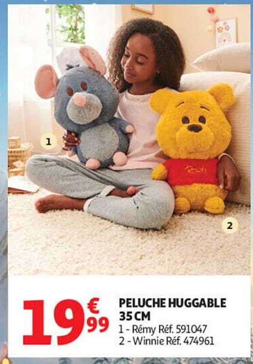 PELUCHE HUGGABLE 35 CM