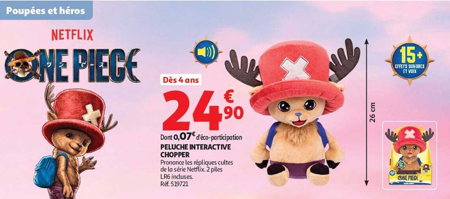 PELUCHE INTERACTIVE CHOPPER