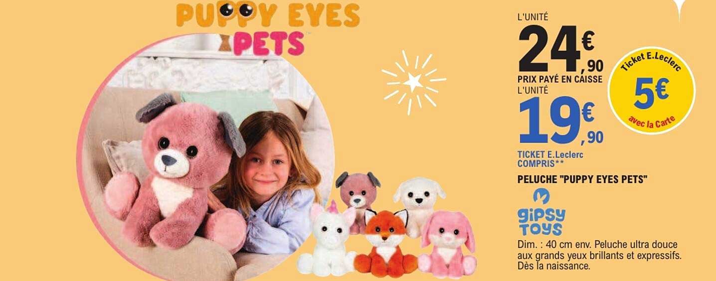 PELUCHE "PUPPY EYES PETS"