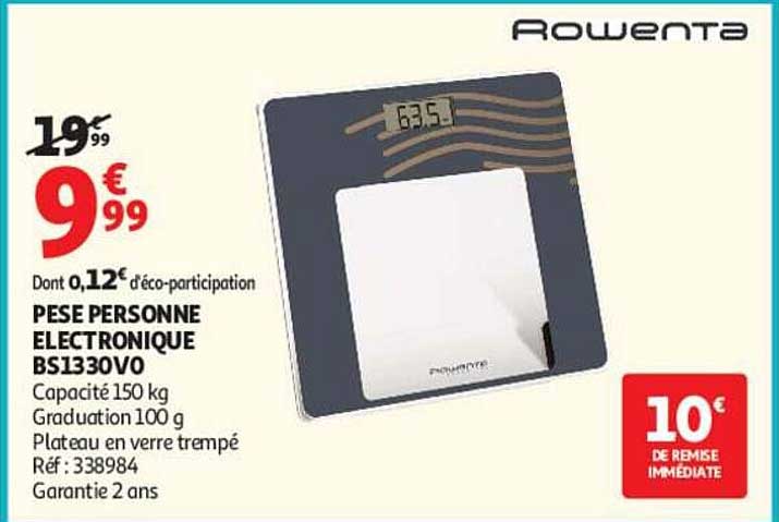 PÈSE PERSONNE ELECTRONIQUE BS1330V0