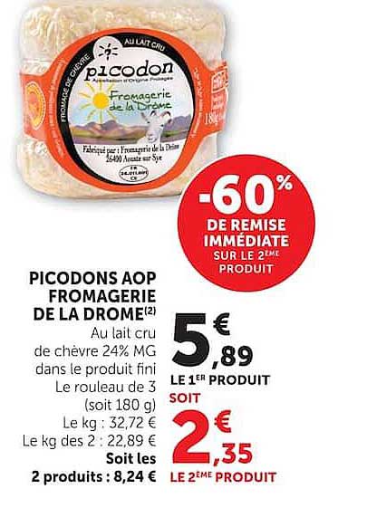 PICODONS AOP FROMAGERIE DE LA DROME