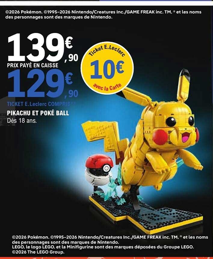 PIKACHU ET POKÉ BALL