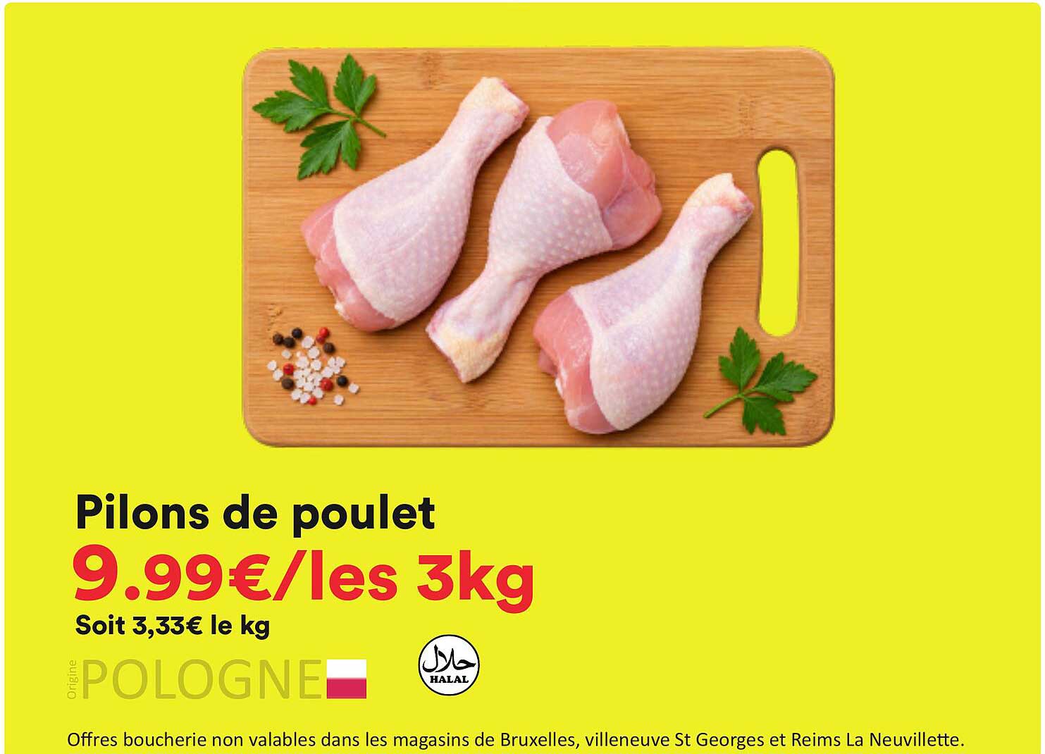 Pilons de poulet