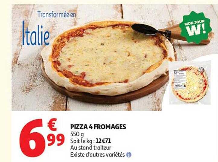 PIZZA 4 FROMAGES