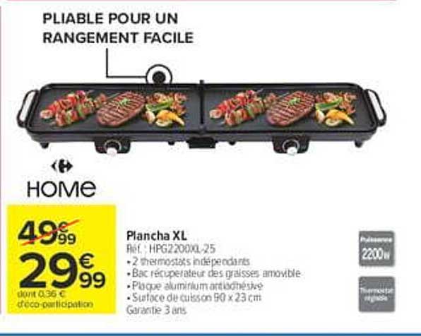Plancha XL
